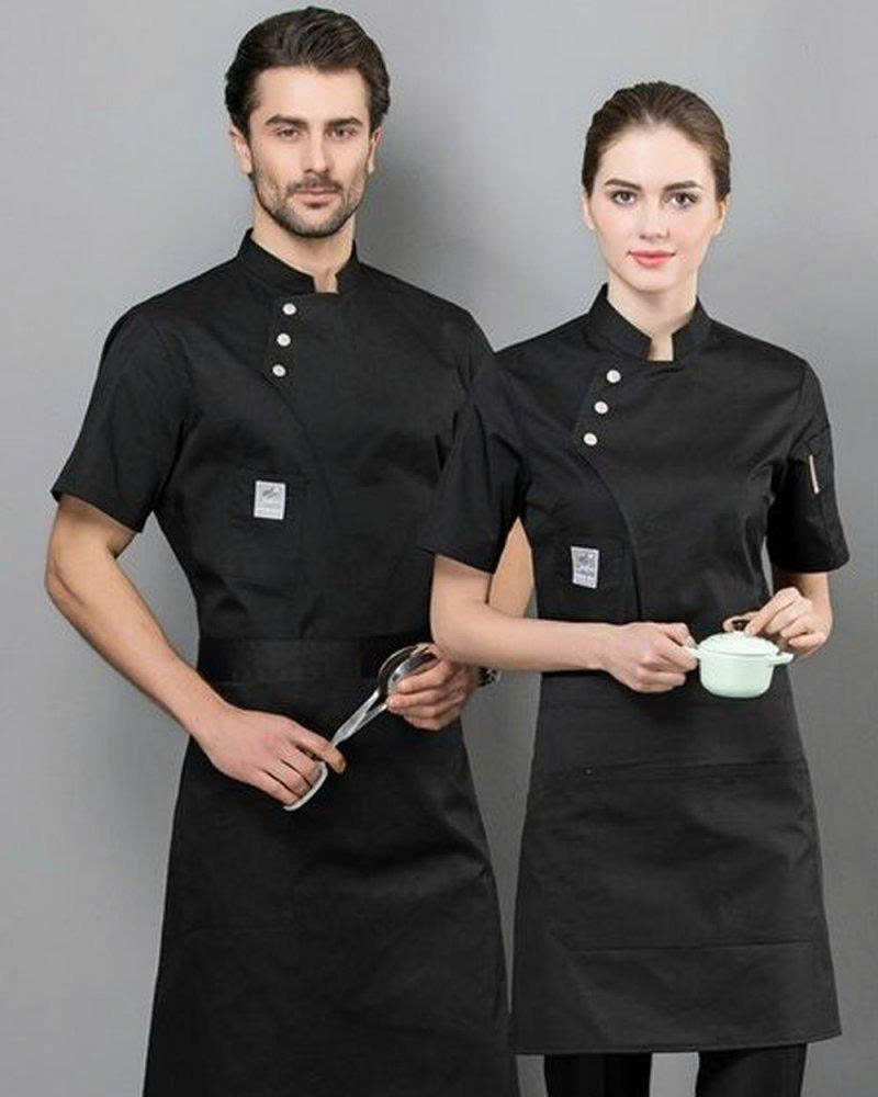 Bộ Đồng Phục Đầu Bếp Chuyên Nghiệp  (Tay Ngắn) - DPBTN002
