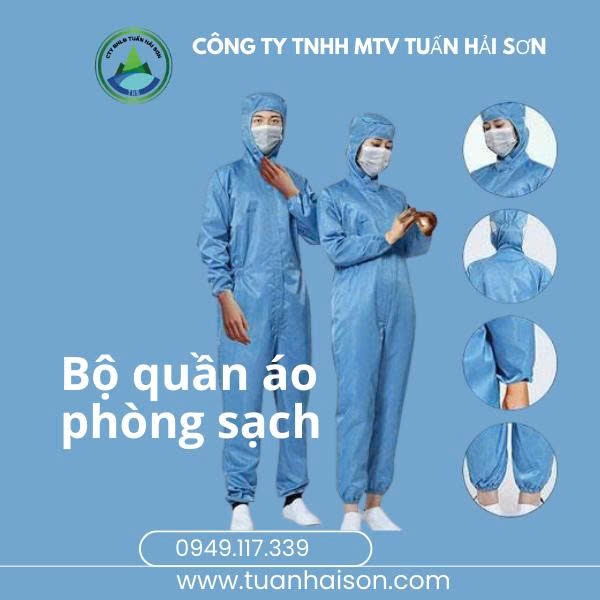 Bộ Quần Áo Phòng Sạch Dùng 1 Lần 